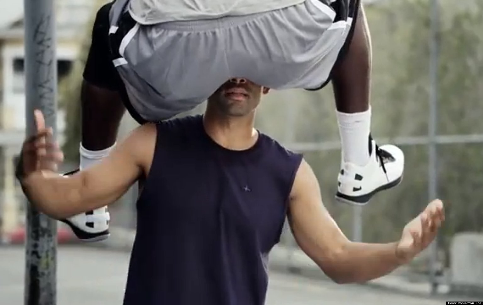 Junk Dunk Ad For Boost Mobile Is Just Nuts Video Huffpost