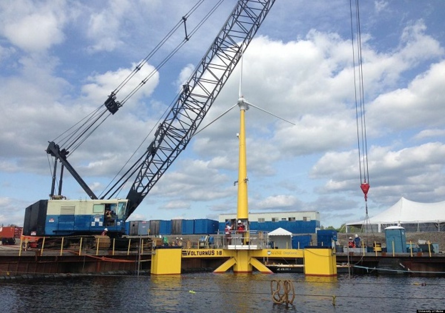Floating Air Wind Turbines First Floating Wind Turbine in