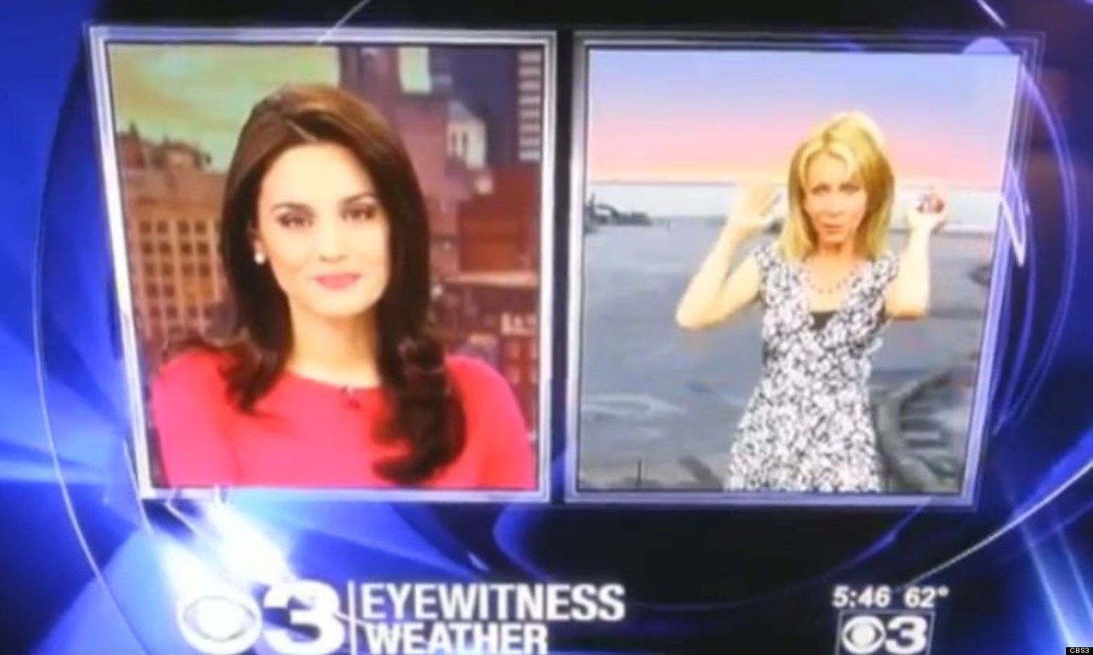 Local Philly Anchor And Meteorologist Clearly Can't Stand Each Other (VIDEO) | HuffPost