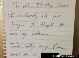 LOOK: Stolen Lunch Note Is Hilarious