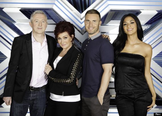 x factor judges