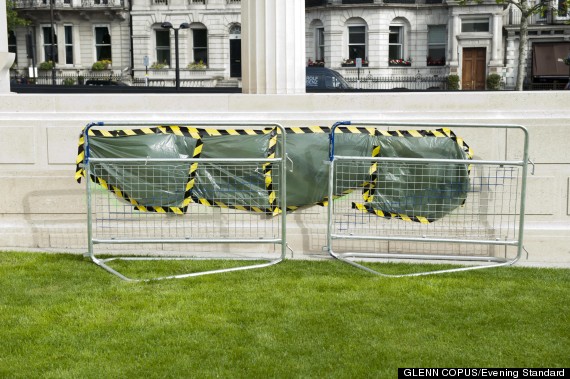bomber command memorial vandalism