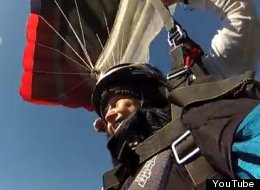 WATCH: 102-Year-Old Jumps Off Bridge With A Smile