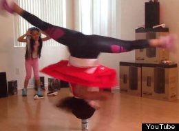 13-Year-Old Breakdancer Does AMAZING Headspin!