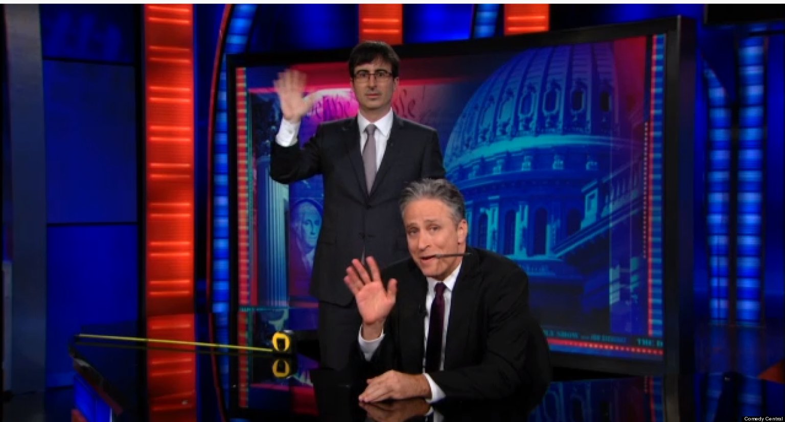 Jon Stewart Says Goodbye For The Summer, Hands 'Daily Show' Over To John Oliver (VIDEO ...