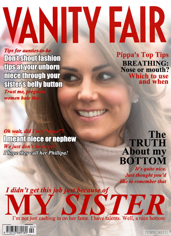 Pippa Middleton's First Vanity Fair As Contributing Editor (PICTURE)
