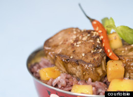 Recette du week-end: Filet mignon à la mangue et au gingembre