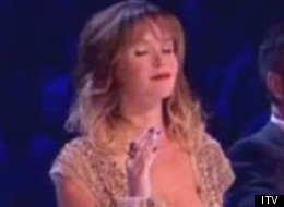 Amanda Nips Out During 'BGT' Final