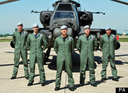 LOOK: Prince Harry's Army Attack Helicopter Display Team