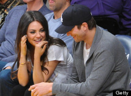 Ashton Kutcher And Mila Kunis' MAJOR PDA Moment