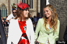BFFs? Cressida Bonas joins Princess Eugenie at society wedding