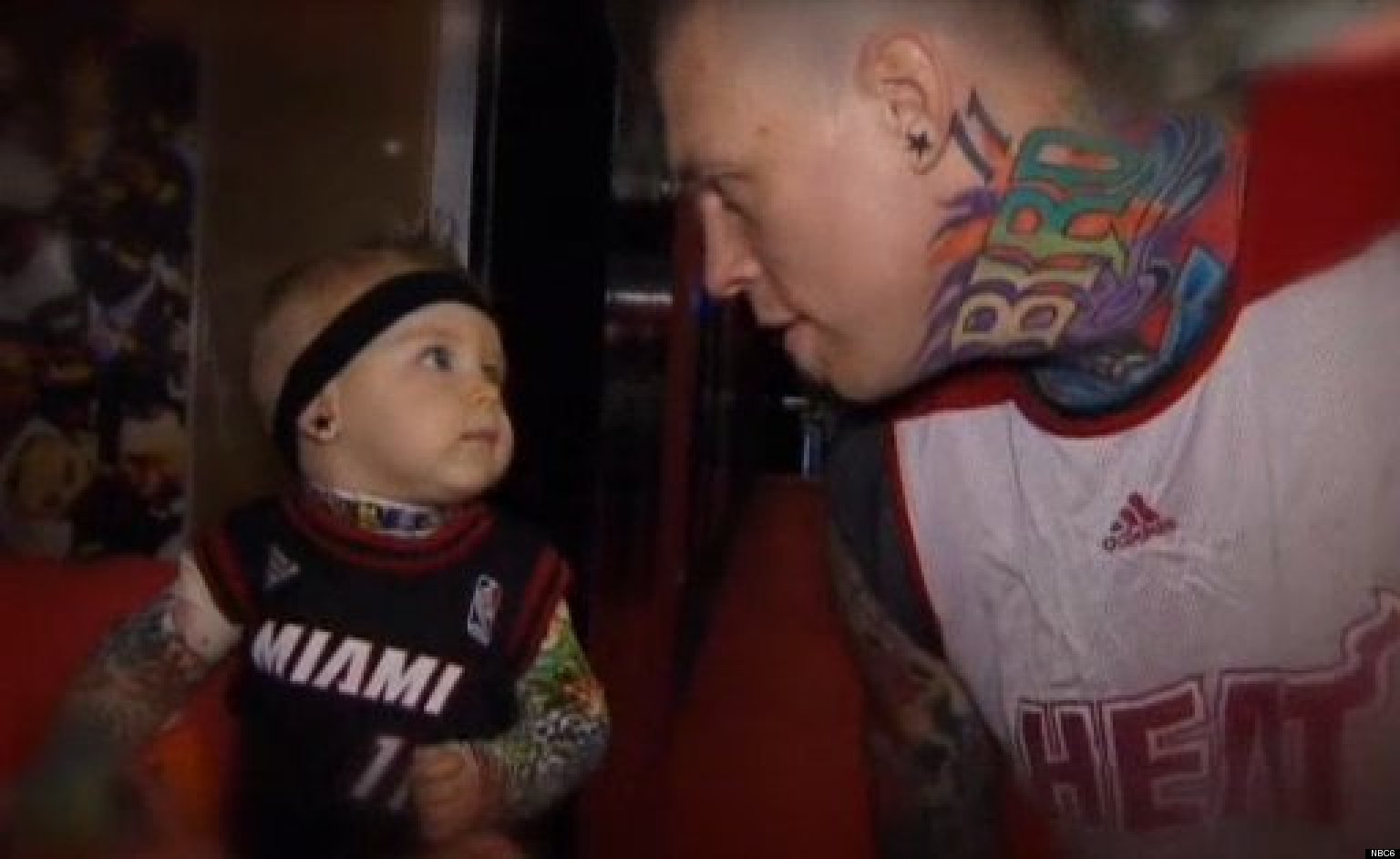 Baby Birdman Meets Chris Andersen, LeBron James (VIDEO) HuffPost