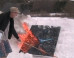 Richard Prince Burns Disputed Painting