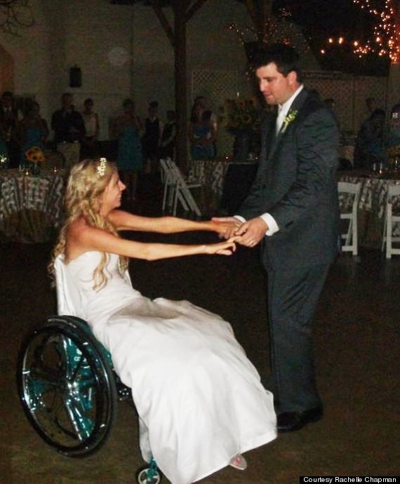paralyzed bride