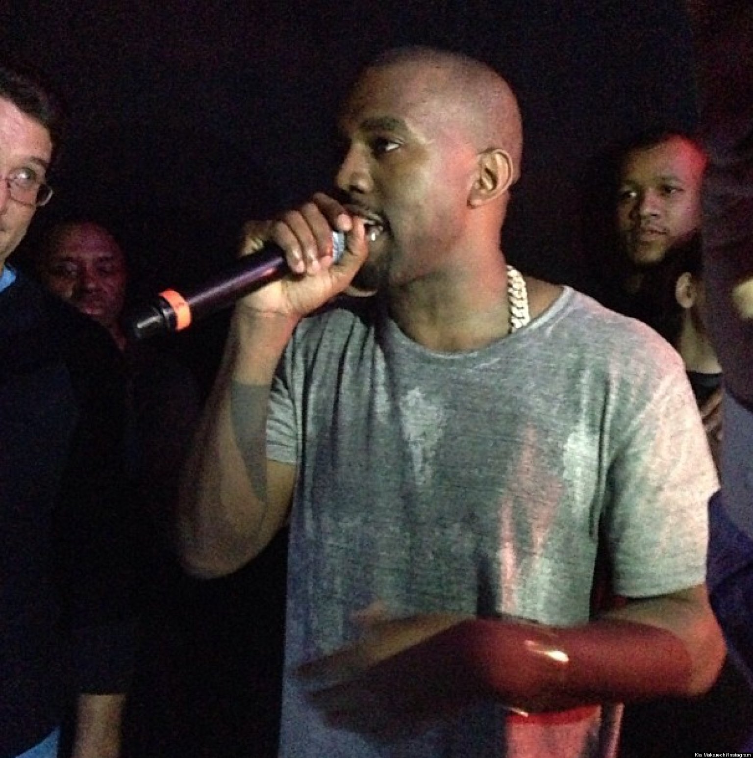 Kanye's Listening Party Features 'Yeezus' Tracks, Lots Of Laughs & Some