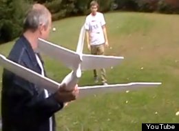 WATCH: Toy Plane Launch Fail