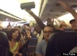 WATCH: Bored Plane Passengers Sing 'I Believe I Can Fly'
