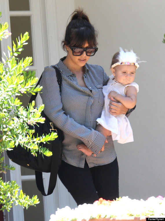 342 New baby headbands kardashian 806 Kourtney Kardashian's Daughter Penelope Is Getting So Big (PHOTO) 