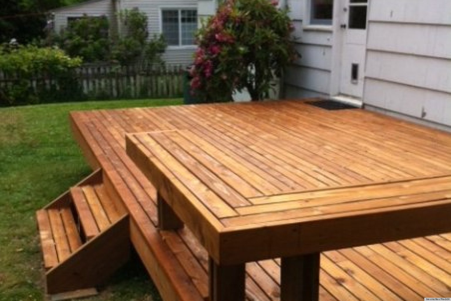 Building A Deck Is How One Couple Initiated Their New Home (PHOTOS)