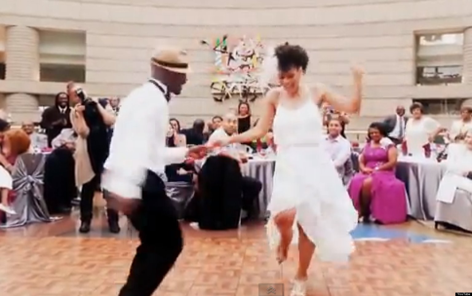 Wedding Dance Newlyweds Perform Amazing Dance Medley VIDEO