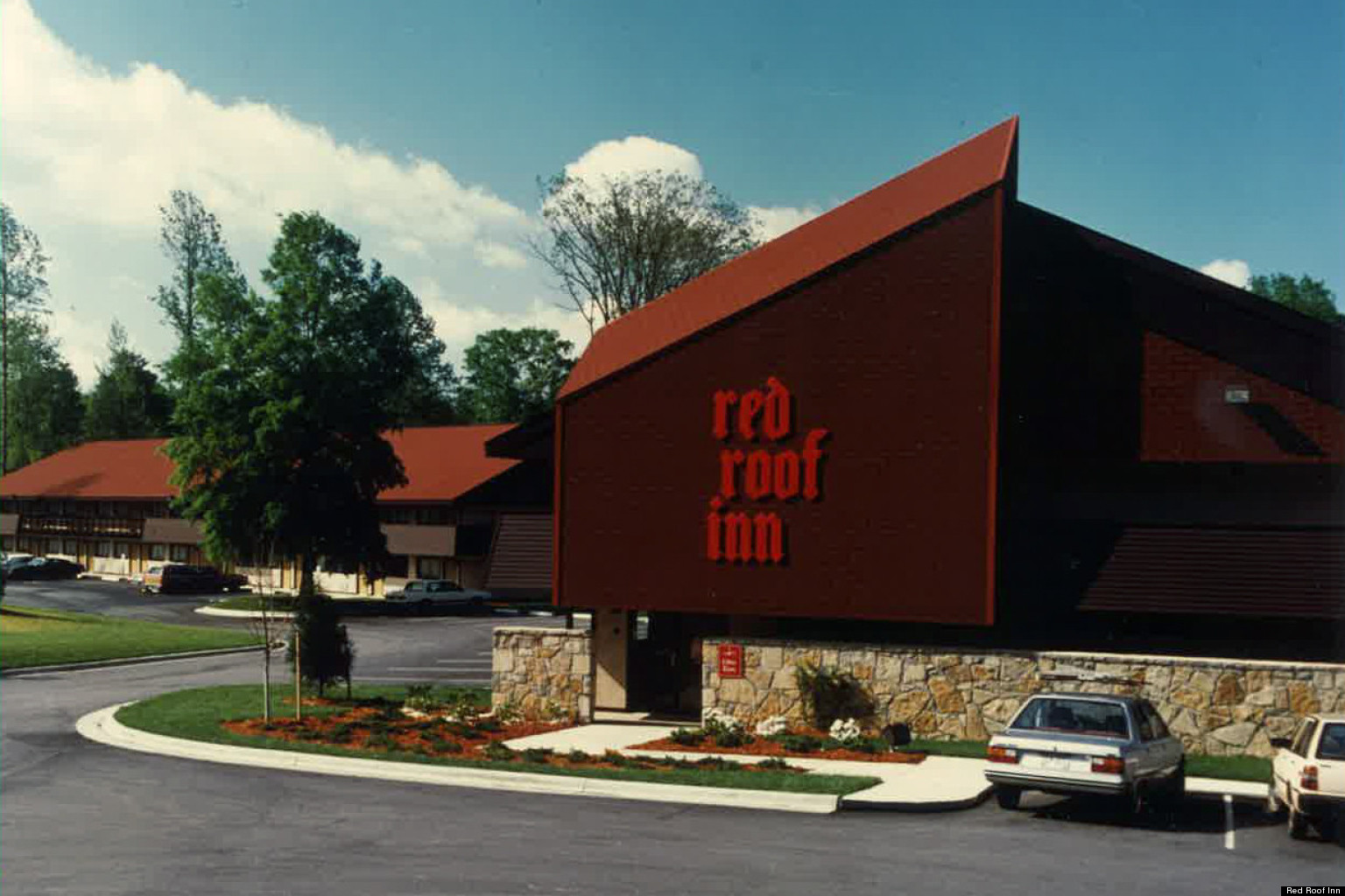 red roof grand mansion