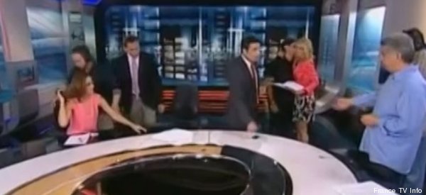 Las últimas imágenes de la televisión pública griega (VÍDEO)