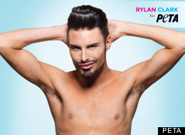 Rylan Strips For PETA