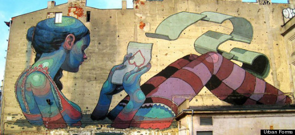 Huge Street Art Murals Transform City Of Lodz In Poland