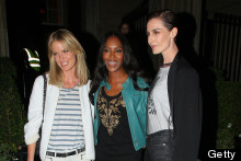 Supermodels Assemble! Naomi Campbell, Erin O'Connor And Caroline Winberg Hang Out To Film The Face