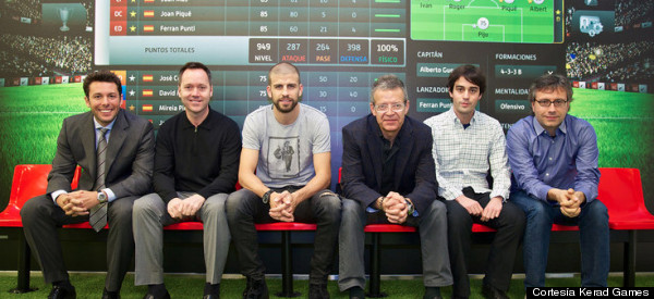 Piqué empresario: lanza el primer simulador de fútbol 'Golden Manager' (VIDEO)