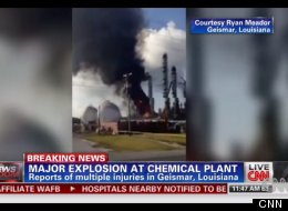 Explosion Planta Quimica Louisiana