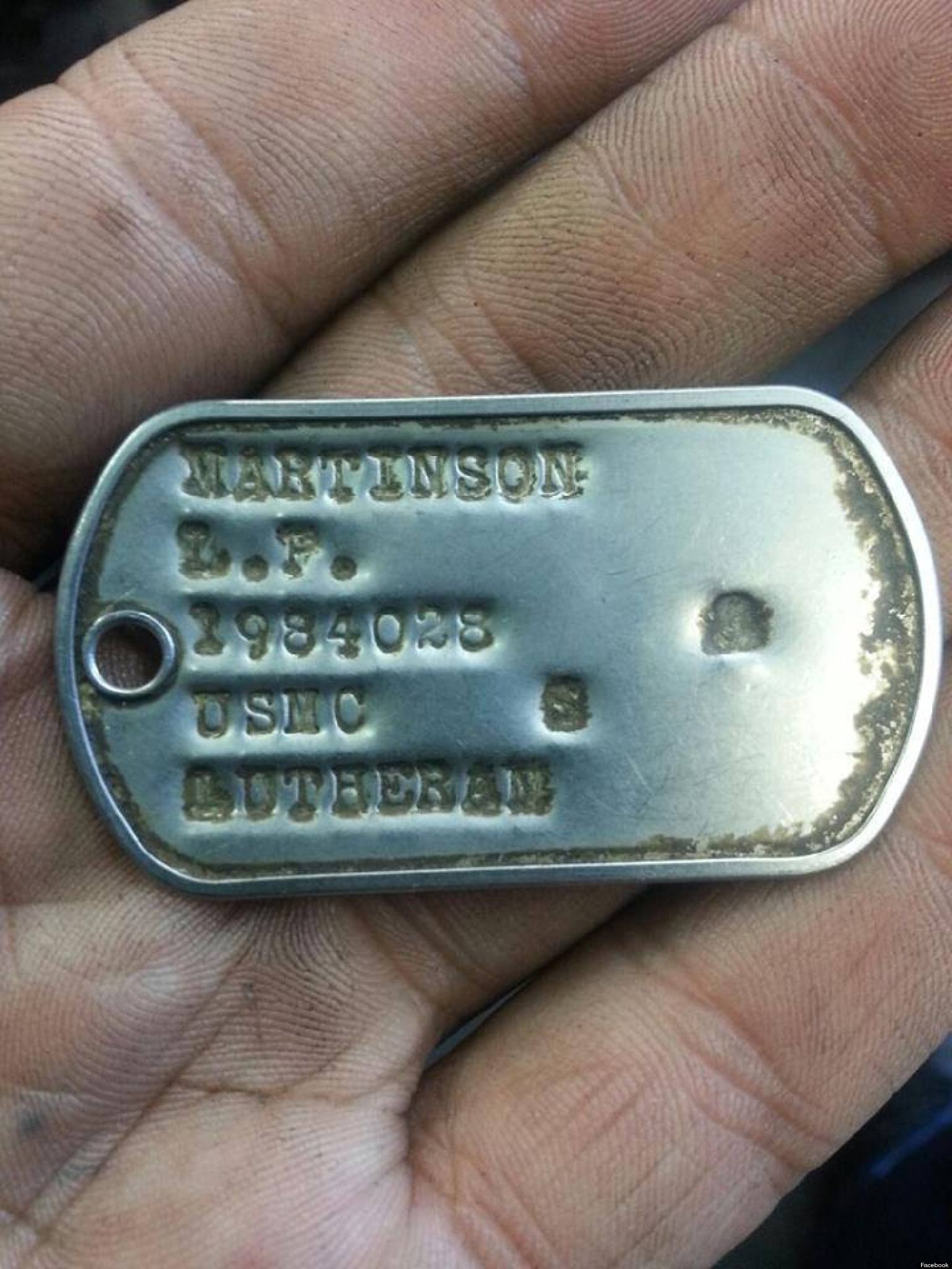 Lanny Martinson, Vietnam Veteran, Finds Dog Tags On Facebook 45 Years