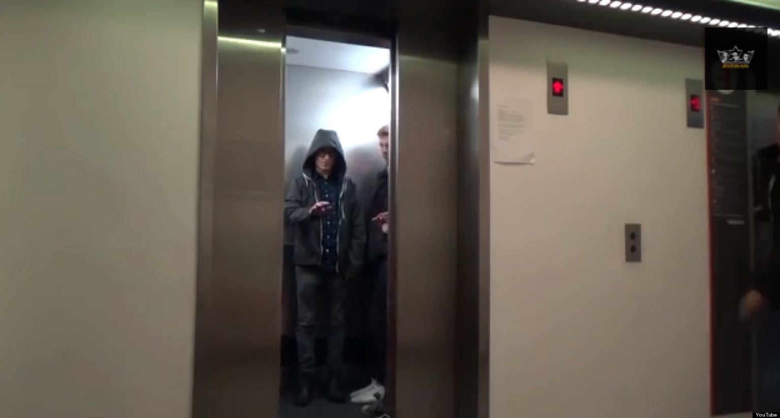 Star Wars Elevator Prank Opens Doors With The Force (VIDEO) HuffPost