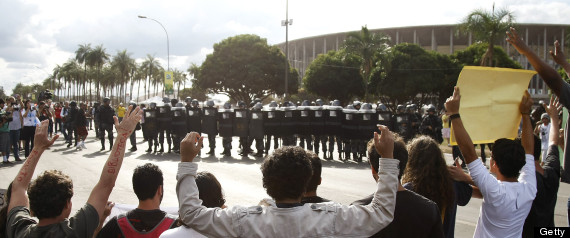 Brazil World Cup Protests