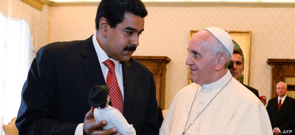¿De qué han hablado el papa y Maduro?