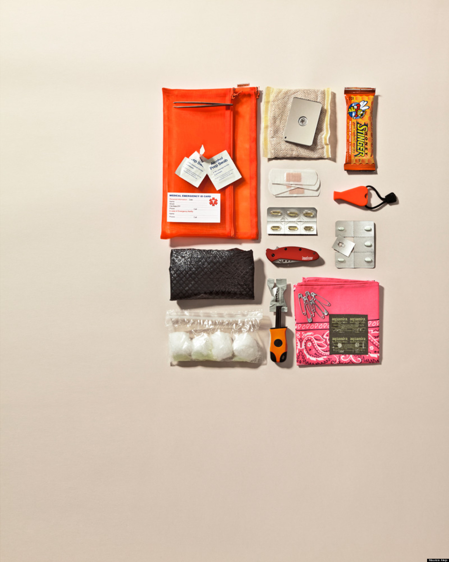 First aid kits for medical professionals, survival of the fittest