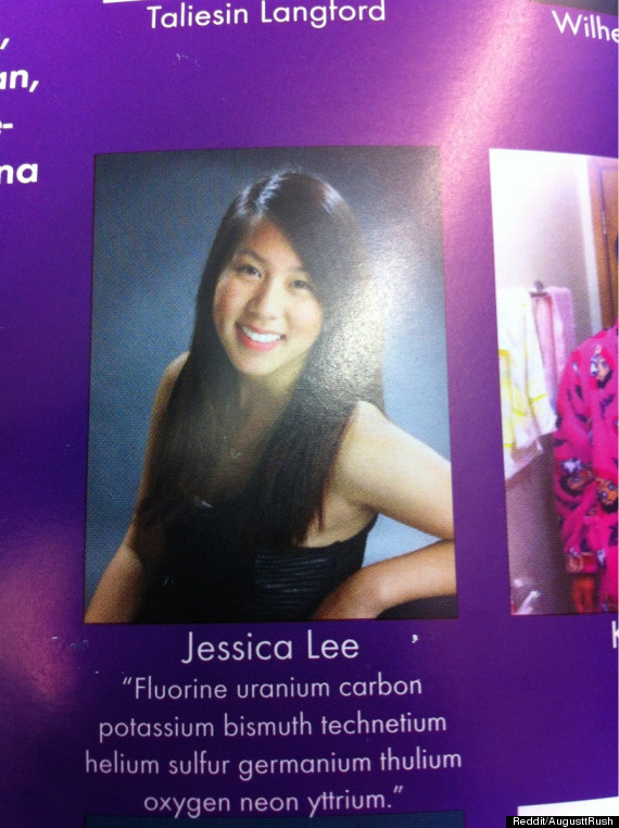Yearbook Quote Hides NSFW Biggie Smalls Lyrics With Chemistry Elements O-JESSICA-LEE-YEARBOOK-570