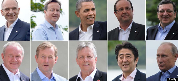 PHOTO: G8 Leaders And Not A Tie In Sight
