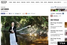 Vice's Suicide Fashion Shoot Makes It The Hipster Version Of Samatha Brick