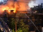 Incendie Rue Saint Vallier Montreal