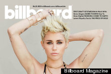 Taking The Plunge: Miley Cyrus Covers Billboard Magazine In Little Black Swimsuit