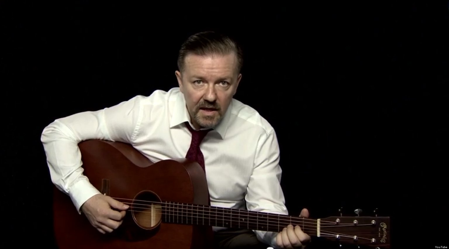 Ricky Gervais Sings 'Spaceman Came Down', Reveals Second Verse Of David