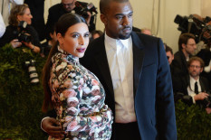 Kim Kardashian and Kanye West
