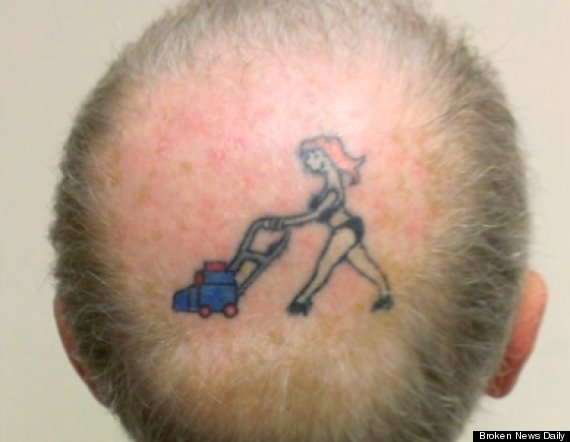 Tattoo Bald Spot