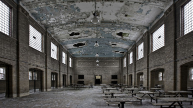 Abandoned prison