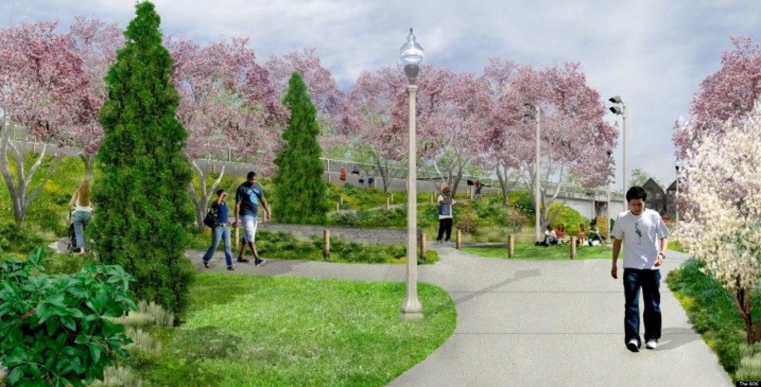 Bloomingdale Trail Now 606 LongAwaited Elevated Park And Trail System