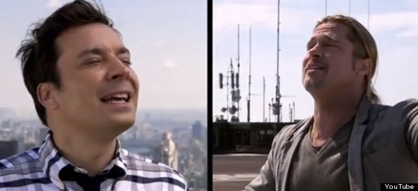 Jimmy Fallon And Brad Pitt, Yodelling