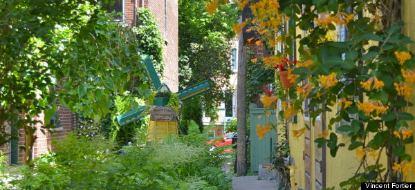 15 ruelles vertes en photos
