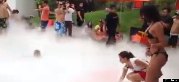 'POOL PARTY' TERMINA EN PESADILLA POR INTOXICACIÓN (VIDEO)
