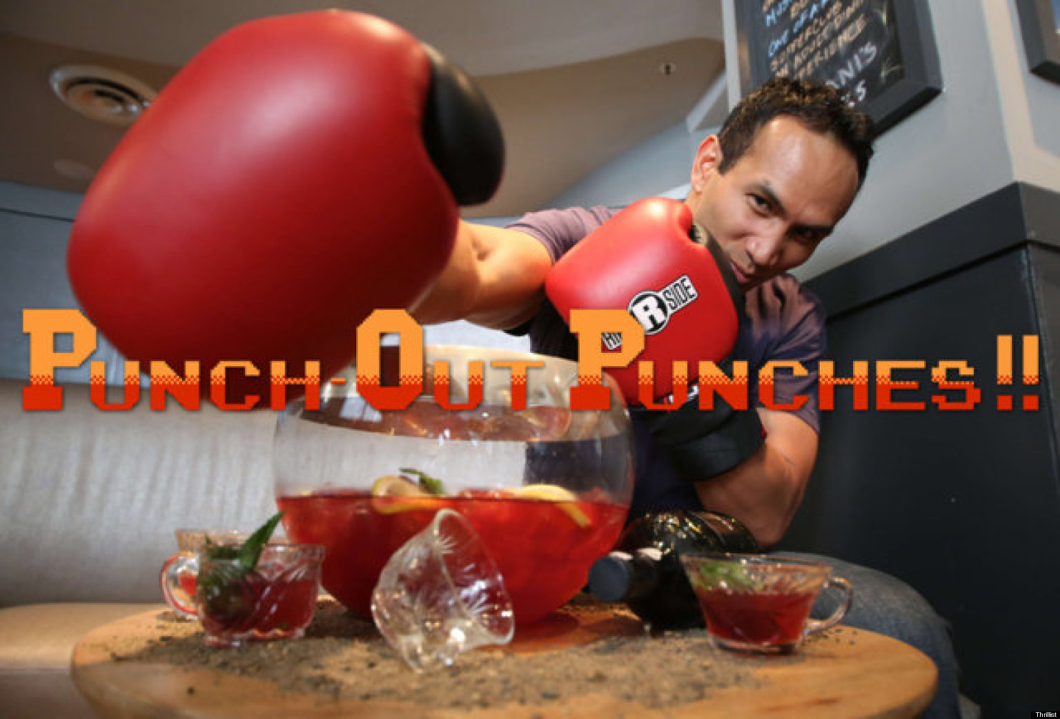 8 Mike Tyson's PunchOut!!Themed Boozy Punch recipes, Knocked Out by
